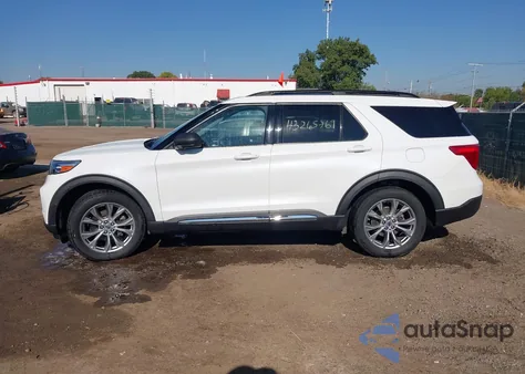 2020 Ford Explorer Xlt z USA, uszkodzony, nr VIN 1FMSK8DH7LGC72327